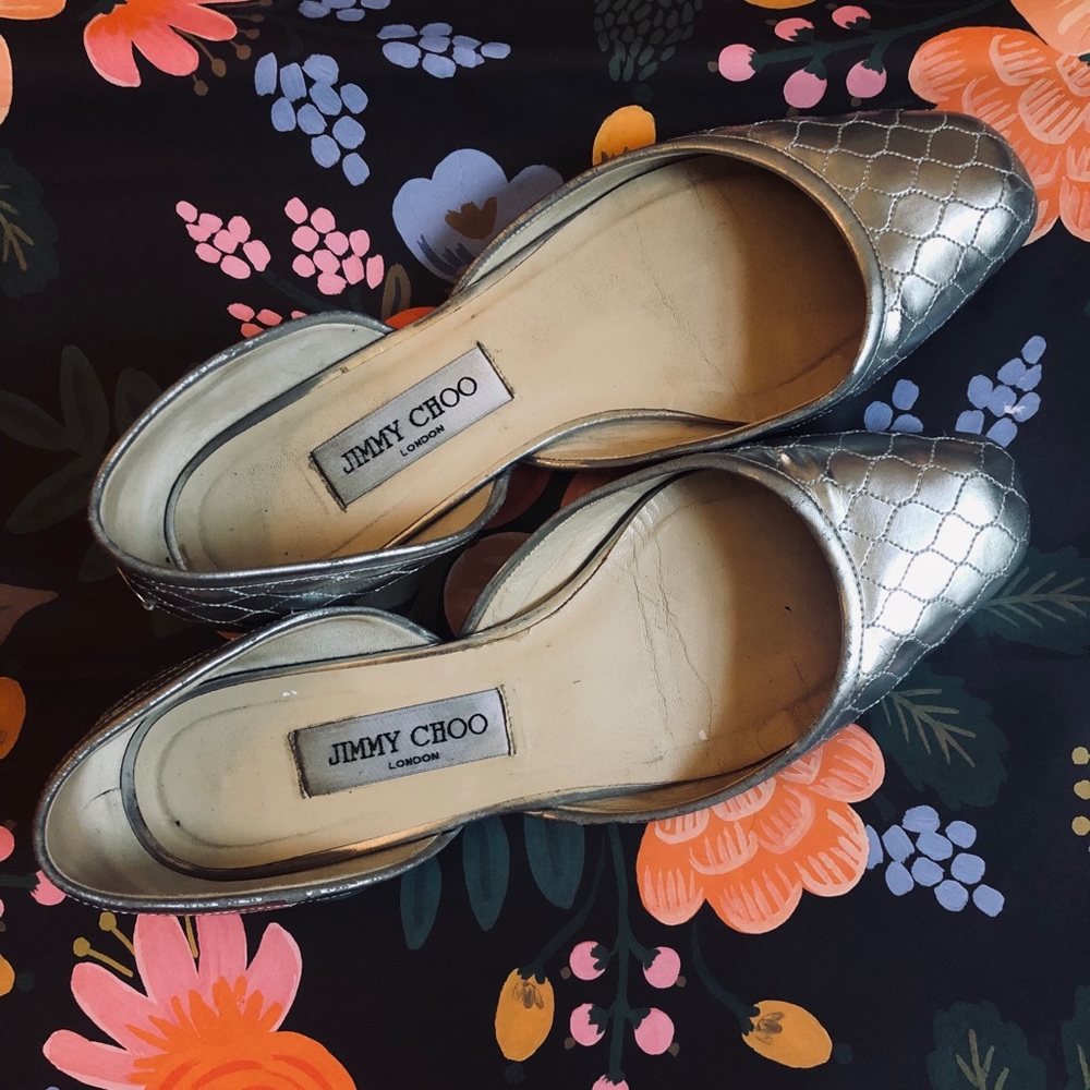 🌟JIMMY CHOO D’orsay Flats🌟